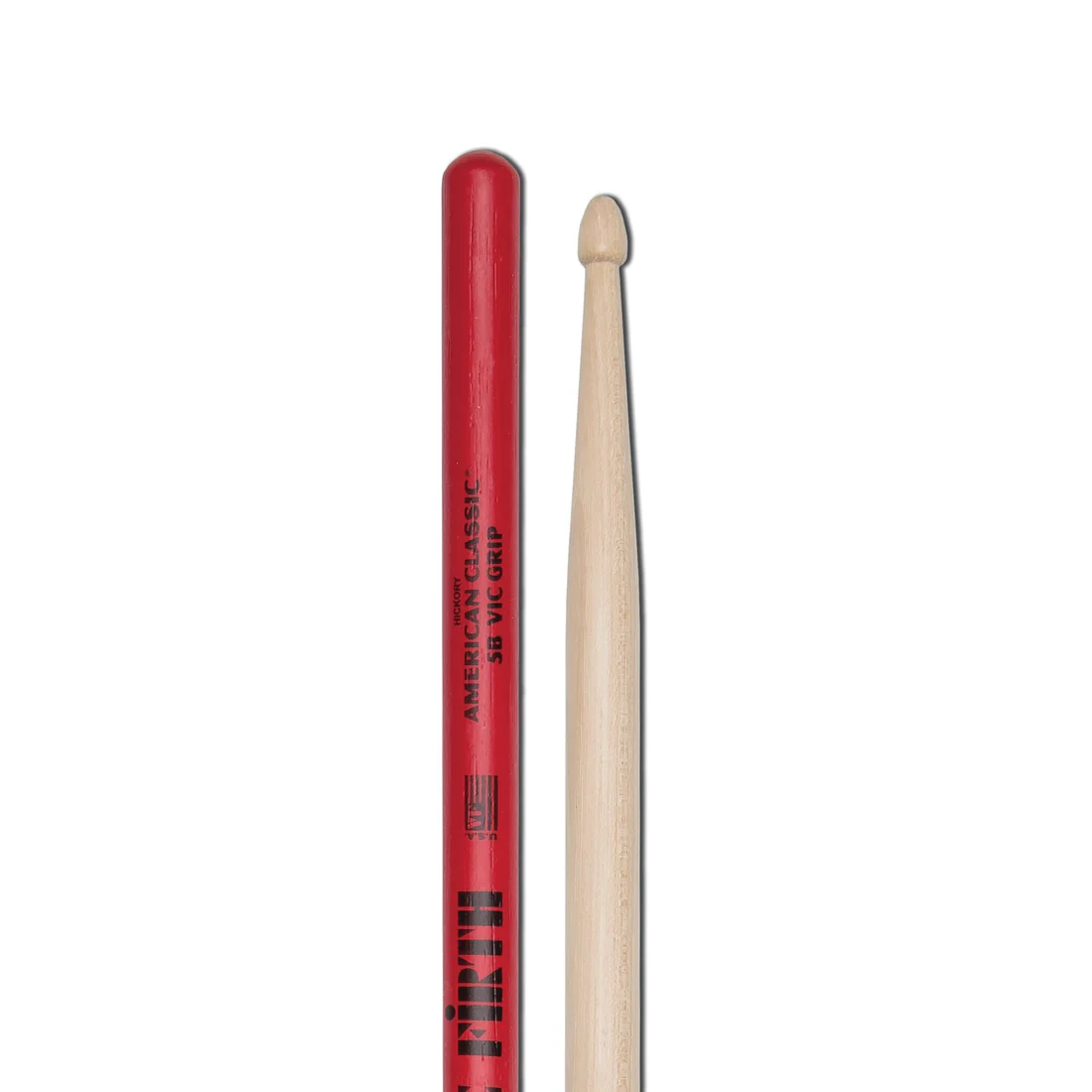 Vic Firth 5B Wood Tip American Classic Drumsticks With Vic Grip - product image