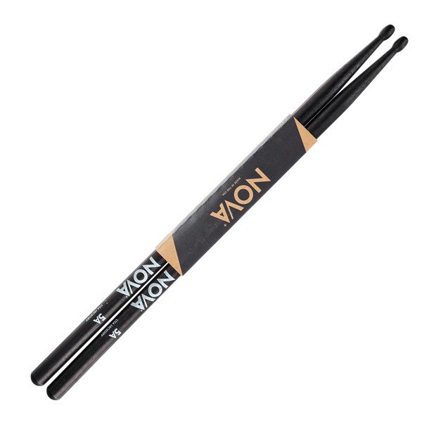 Vic Firth Nova 5A Black Wood Tip Drumsticks - product image