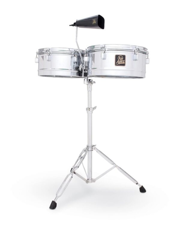 LP LPA256 Aspire Timbales 13"(33.02 Cm) & 14"(35.56 Cm) - Chrome - product image