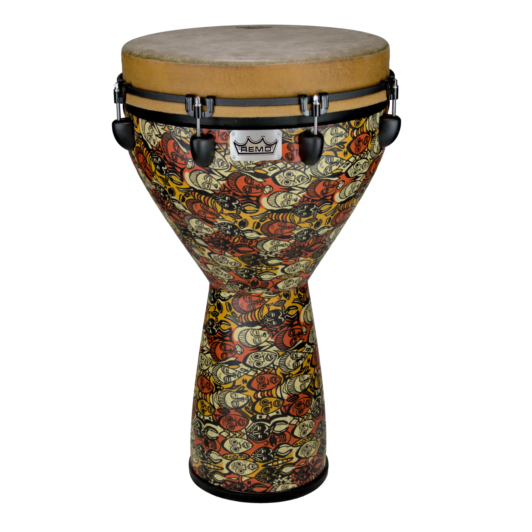 Remo DJ-0014-LM Multi Mask Mondo 14" Djembe - product image