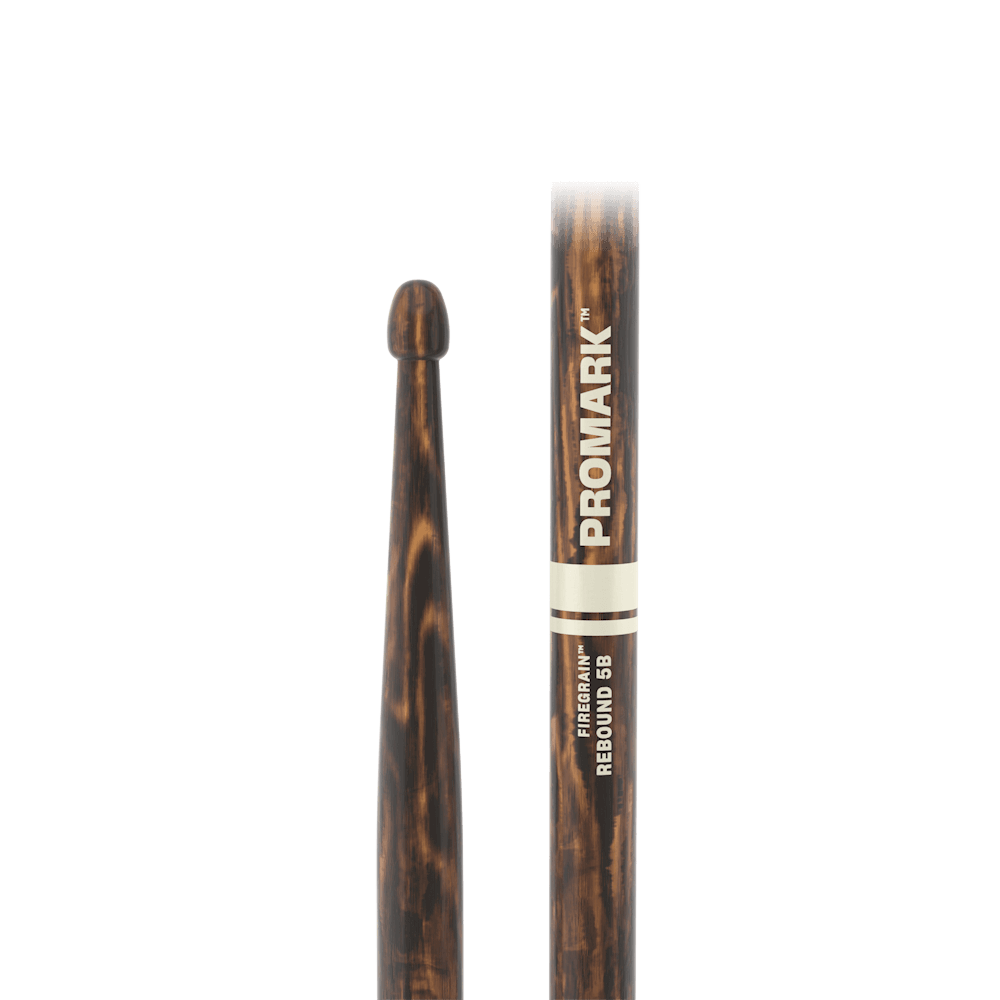 Promark 5B FireGrain Wood Tip Rebound Drum Sticks - product image