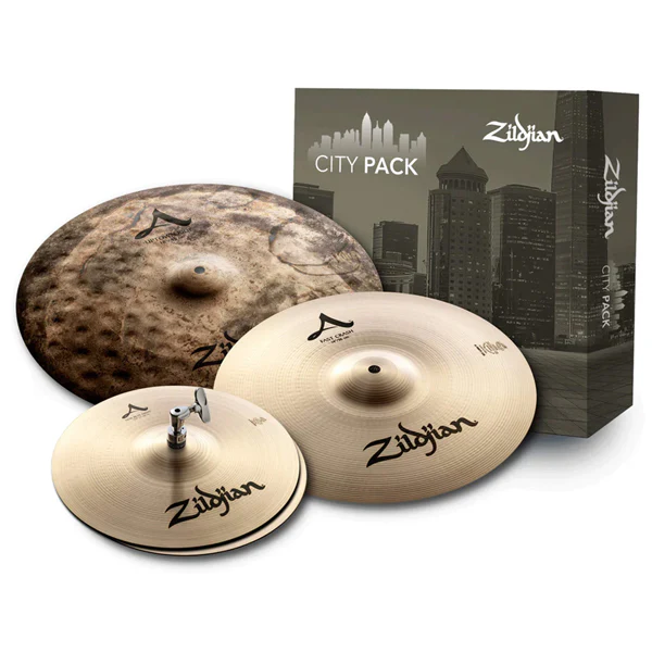 Zildjian A City [12"HH, 14"C, 18"R] Cymbal Pack - product image