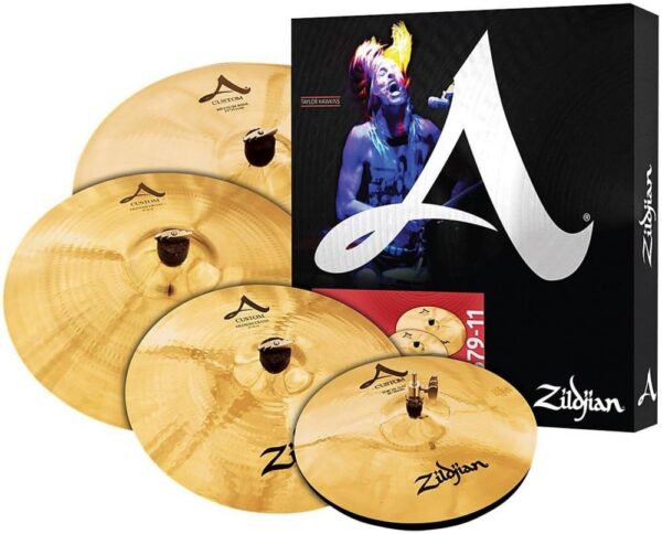 Zildjian A Custom [14"H, 16"C, 18"C, 20"R] Cymbal Pack - product image