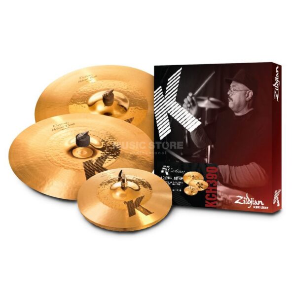 Zildjian K Custom Hybrid [14.25H, 17C, 21R] Cymbal Pack - product image