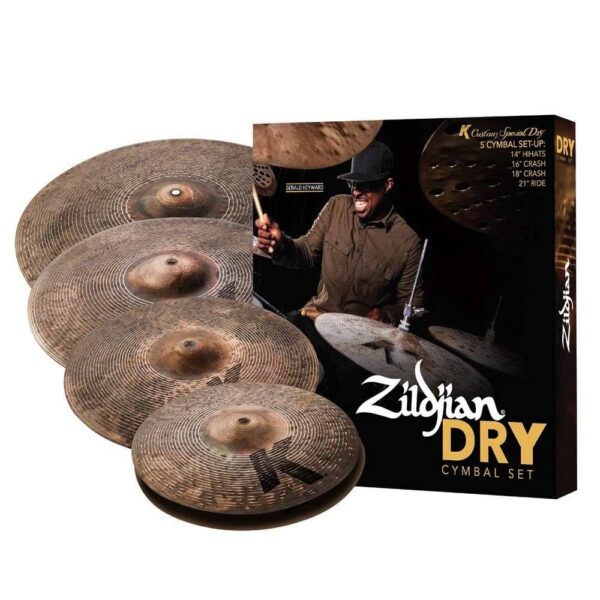 Zildjian K Custom Special Dry [14H, 16C, 18C, 21R] Cymbal Pack - product image
