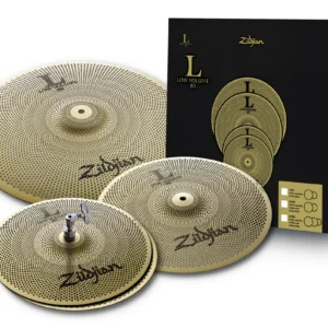 Zildjian L80 Low Volume Cymbal Pack (13" Hi-Hats, 14" Crash, 18" Crash Ride)