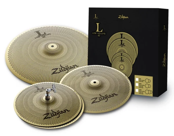 Zildjian L80 Low Volume [13H, 14C, 18CR] Cymbal Pack - product image