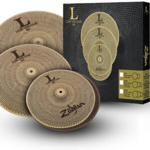 Zildjian L80 Low Volume Cymbal Pack (14" Hi-Hats, 16" Crash, 18" Crash Ride)