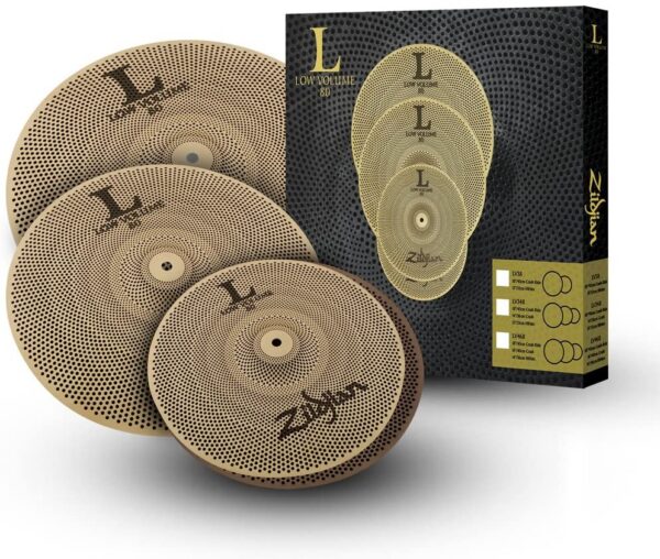 Zildjian L80 Low Volume [14H, 16C, 18CR] Cymbal Pack - product image