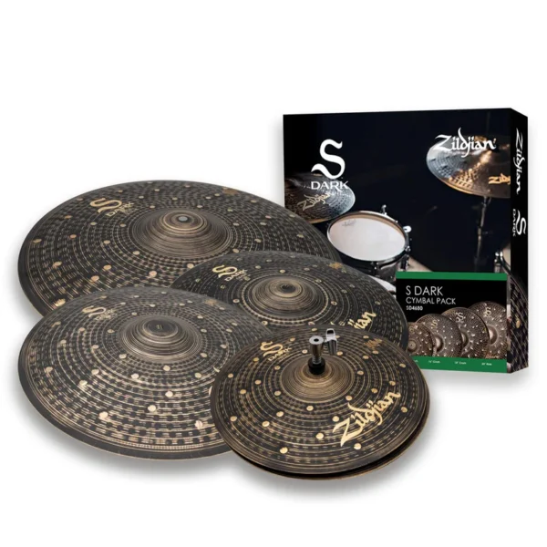 Zildjian S Dark 4-Piece Cymbal Pack – SD4680 - product image