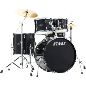 Tama Stagestar ST52H5 5-Piece Drum Kit with Hardware & Throne - Black Night Sparkle