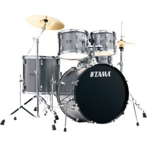Tama Stagestar ST52H5 5-Piece Drum Kit with Hardware & Throne - Cosmic Silver Sparkle