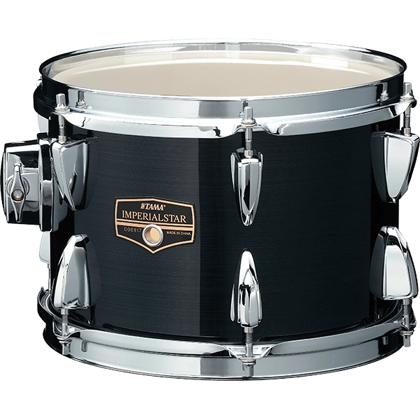 Tama Imperialstar 5-Piece Complete Drum Set with Hardware & Throne - Hairline Black - product image