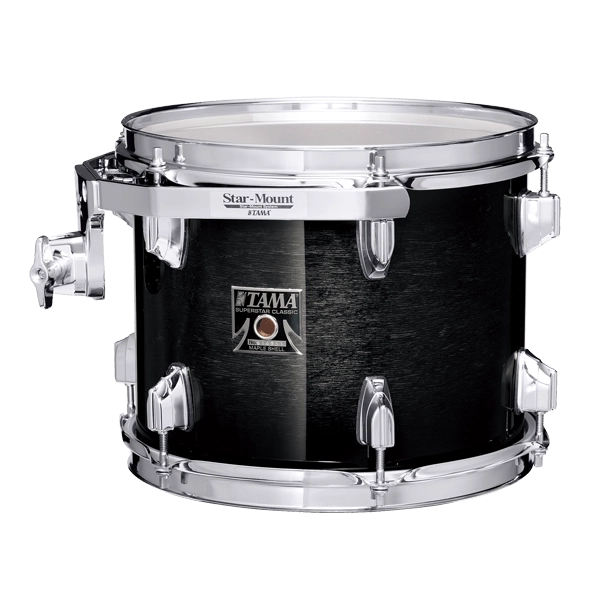 Tama Superstar Classic 5-Piece Maple Shell Pack - Transparent Black Burst - product image