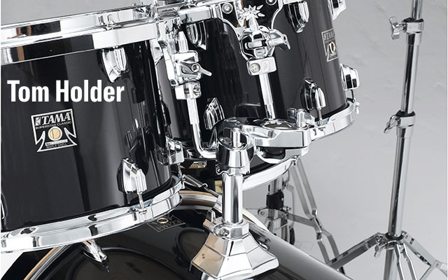 Tama Superstar Classic 5-Piece Maple Shell Pack - Transparent Black Burst - product image