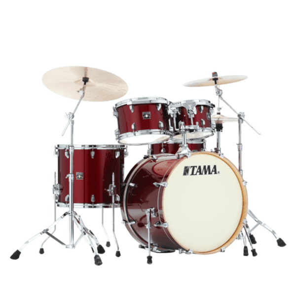 Tama Superstar Classic 5-Piece Maple Shell Pack - Dark Red Sparkle - product image