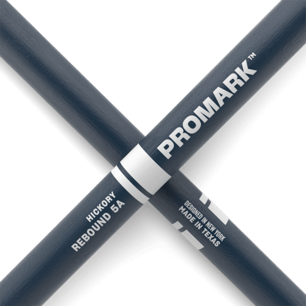 Promark 5A Blue Wood Tip Rebound Drum Sticks - product image