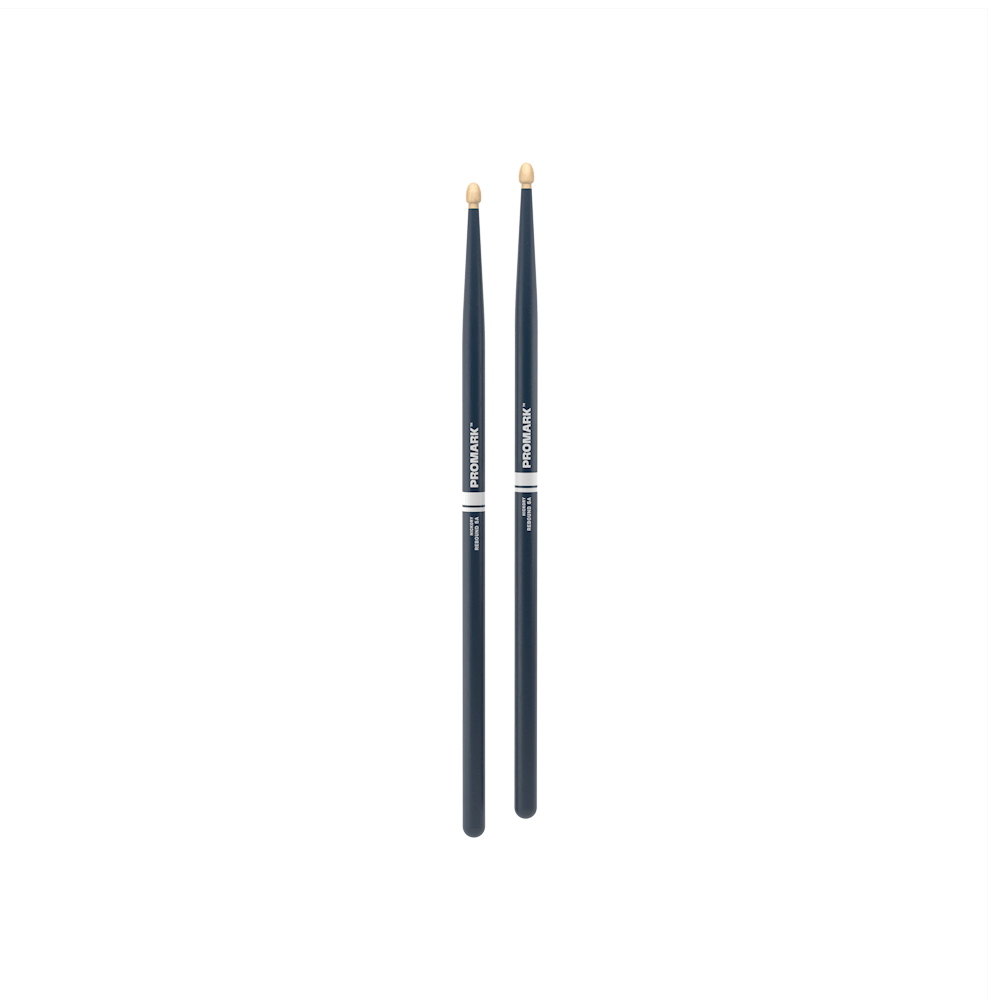 Promark 5A Blue Wood Tip Rebound Drum Sticks - product image