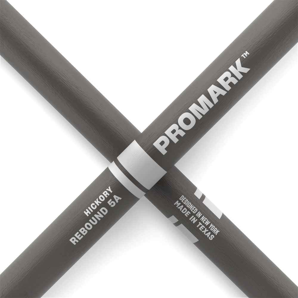 Promark 5A Gray Wood Tip Rebound Drum Sticks - product image