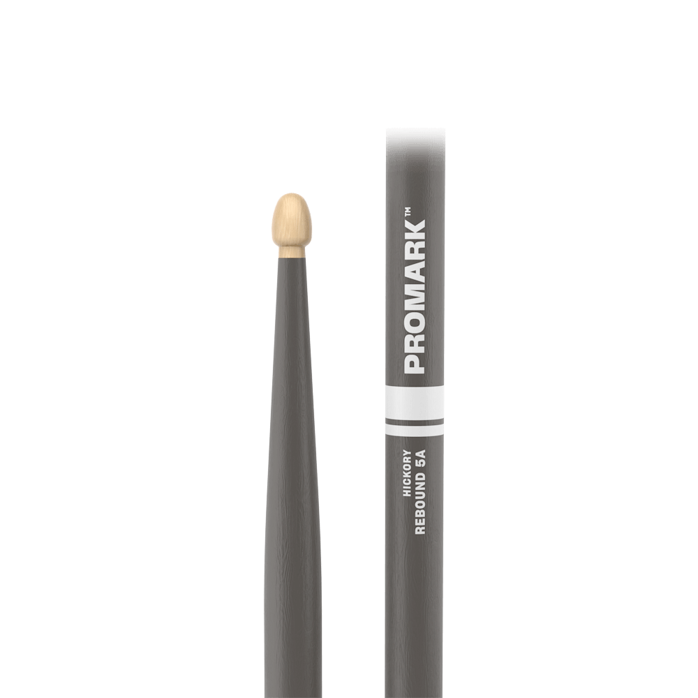 Promark 5A Gray Wood Tip Rebound Drum Sticks - product image