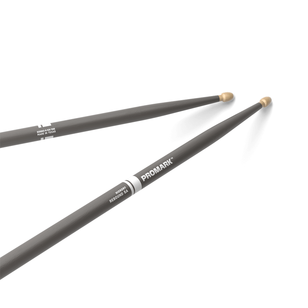 Promark 5A Gray Wood Tip Rebound Drum Sticks - product image