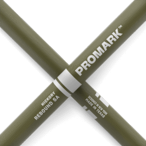 Promark 5A Green Wood Tip Rebound Drum Sticks