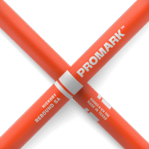 Promark 5A Orange Wood Tip Rebound Drum Sticks