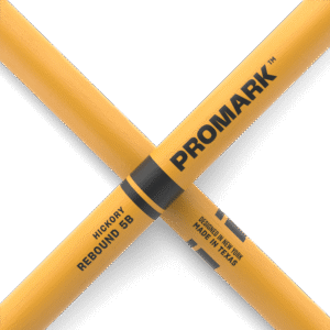 Promark 5A Yellow Wood Tip Rebound Drum Sticks