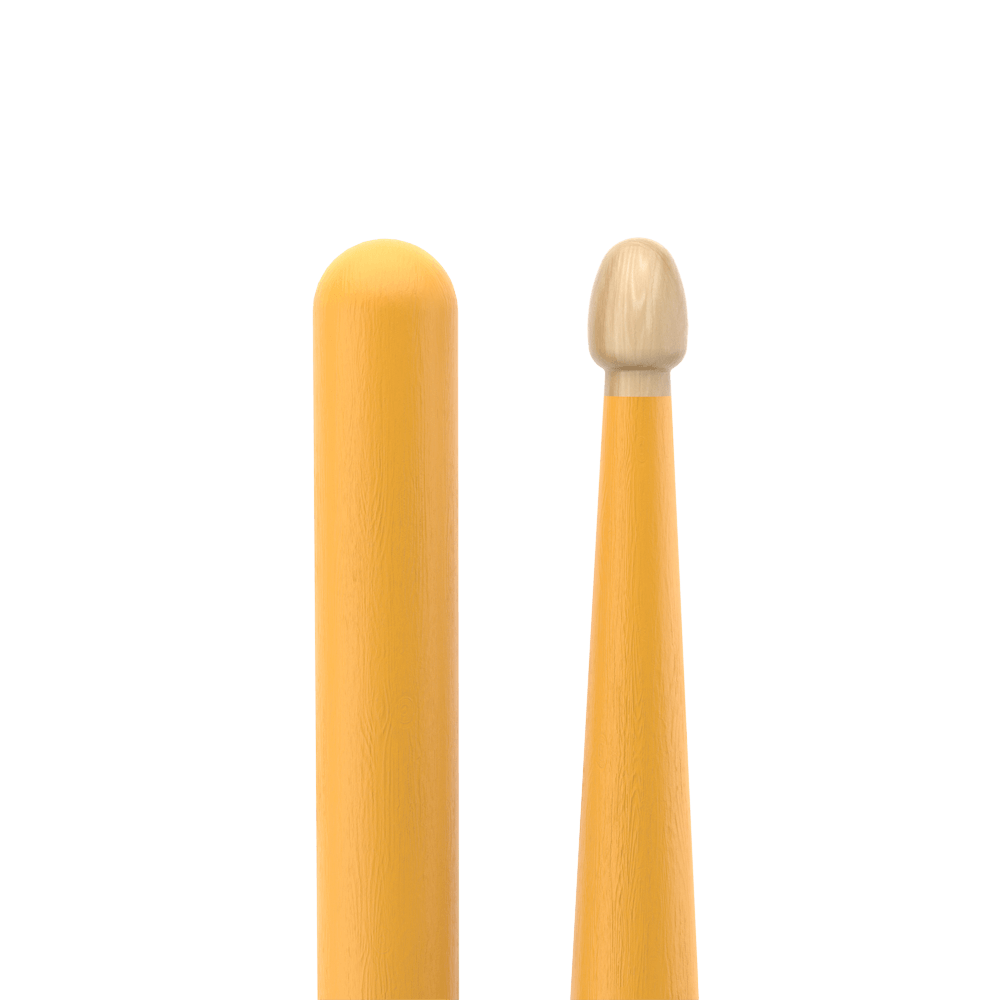 Promark 5A Yellow Wood Tip Rebound Drum Sticks - product image