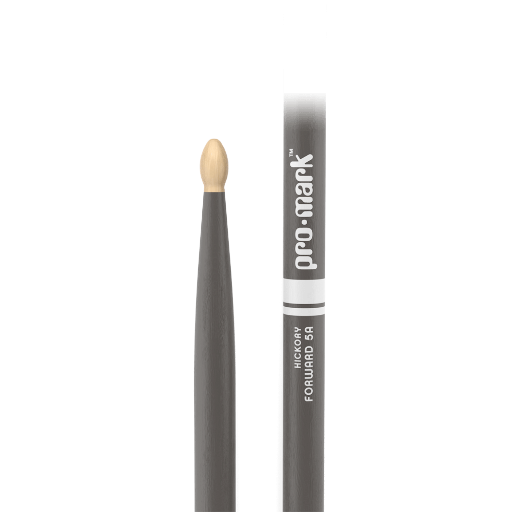 Promark 5A Grey Wood Tip Classic Forward Drum Sticks - product image