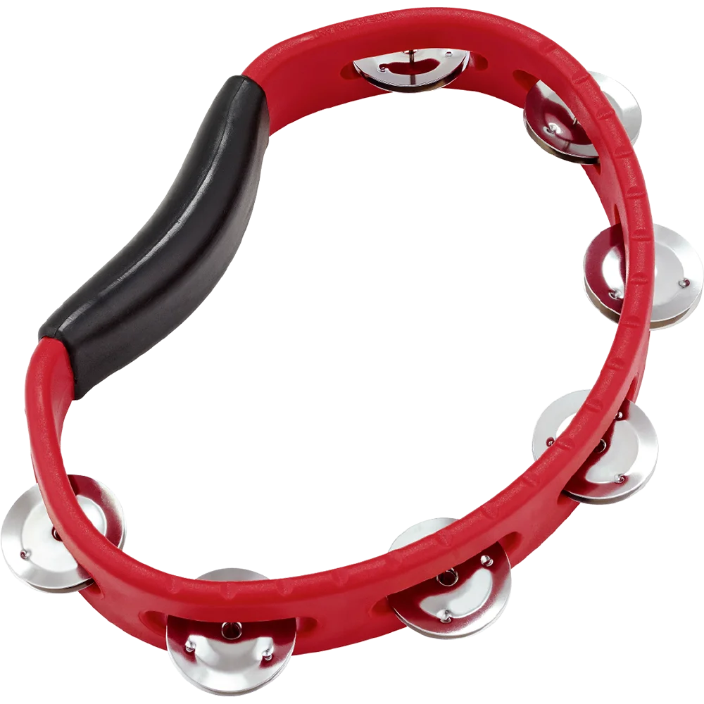 Meinl Headliner Series Red Plastic Stainless Steel Jingles 1 Row Tambourine - product image