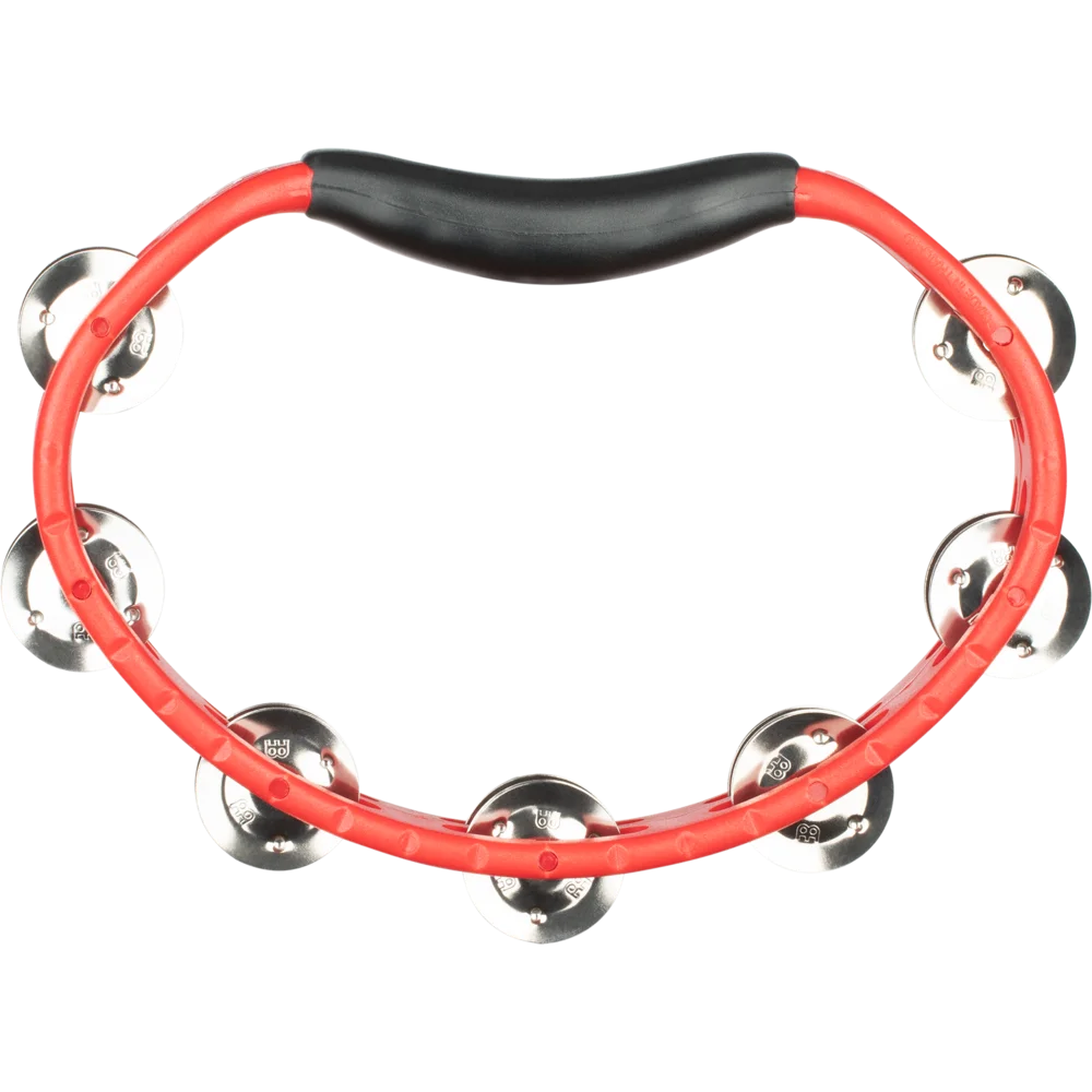 Meinl Headliner Series Red Plastic Stainless Steel Jingles 2 Rows Tambourine - product image