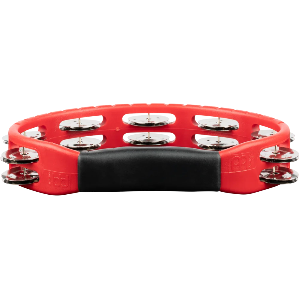 Meinl Headliner Series Red Plastic Stainless Steel Jingles 2 Rows Tambourine - product image