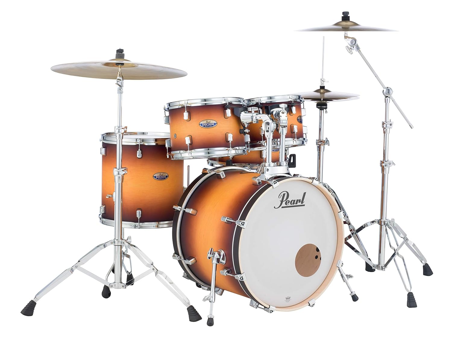 Pearl Decade Maple DMP925SP/C225 5-Piece Shell Pack, Classic Satin Amburst - product image