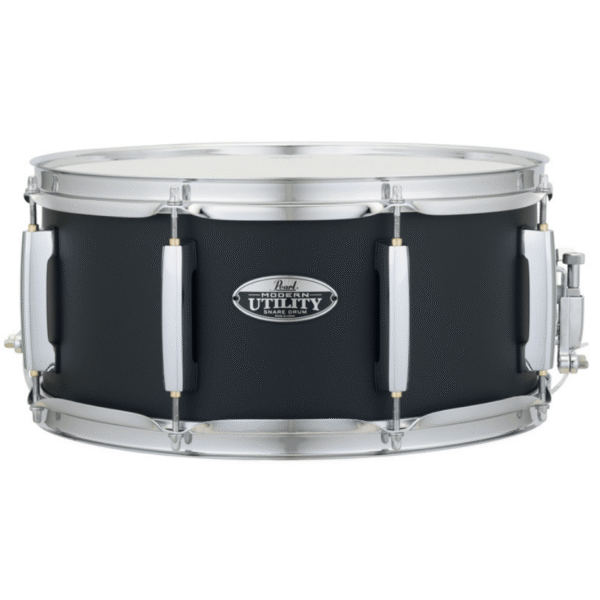Pearl Modern Utility 14x6.5" Maple Snare Drum – Satin Black (MUS1465M/C227) - product image