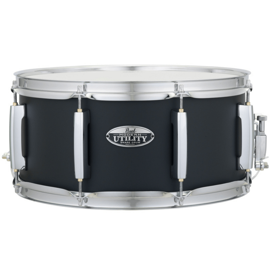 Pearl Modern Utility 14x6.5" Maple Snare Drum – Satin Black (MUS1465M/C227) - product image