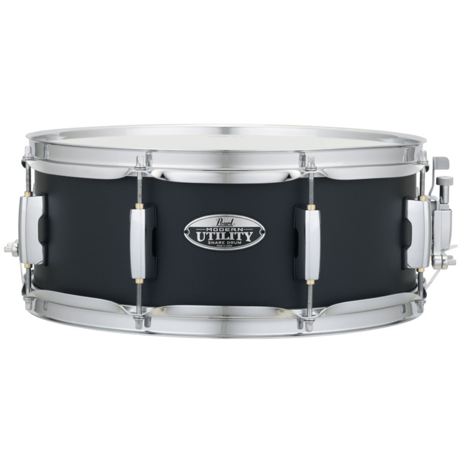 Pearl Modern Utility 14x5.5" Maple Snare Drum – Satin Black - product image