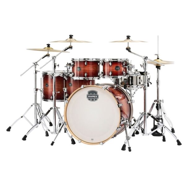 Mapex Armory AR628SFERA 6-Piece Hybrid Shell Pack, Redwood Burst - product image