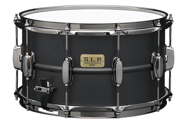Tama S.L.P. Big Black Steel 14x8" Snare Drum – LST148 - product image
