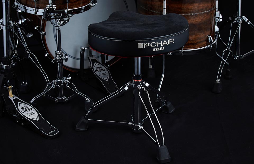 Tama 1St Chair Glide Rider Hydraulix "Cloth Top" Drum Throne - product image