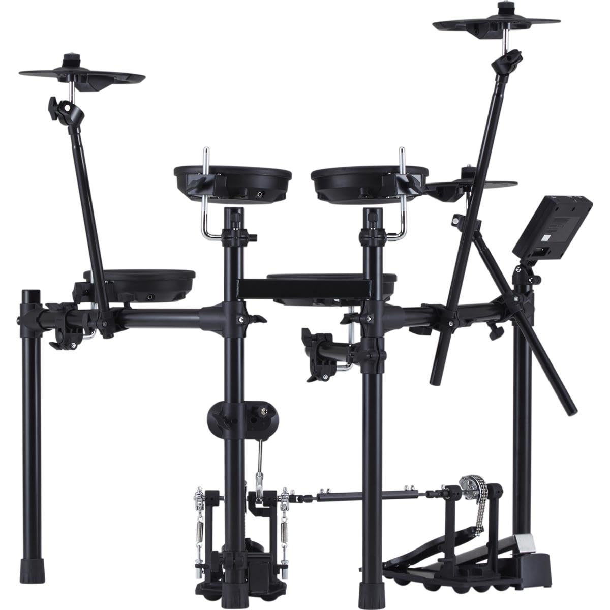 Roland TD-07DMK electronic drum kit rear rack view
