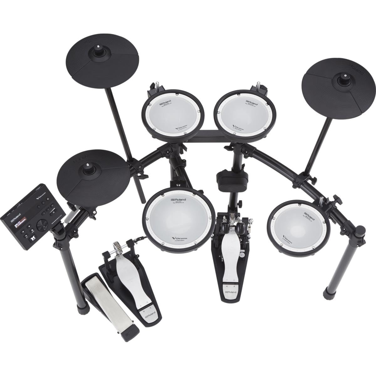 Roland TD-07DMK electronic drum kit top view with mesh pads