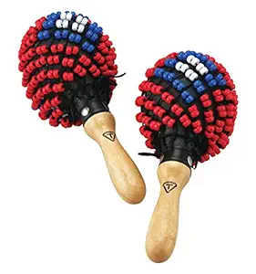 Tycoon TMPB-B Black Plastic Beaded Maracas - product image