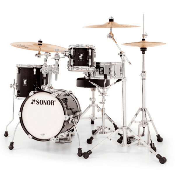 Sonor AQ2 Martini 4-Piece Shell Set – Transparent Stain Black - product image