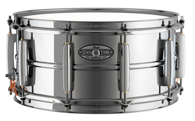 Pearl SensiTone Heritage Alloy Steel 14x6.5" Snare Drum – STH1465S - product image