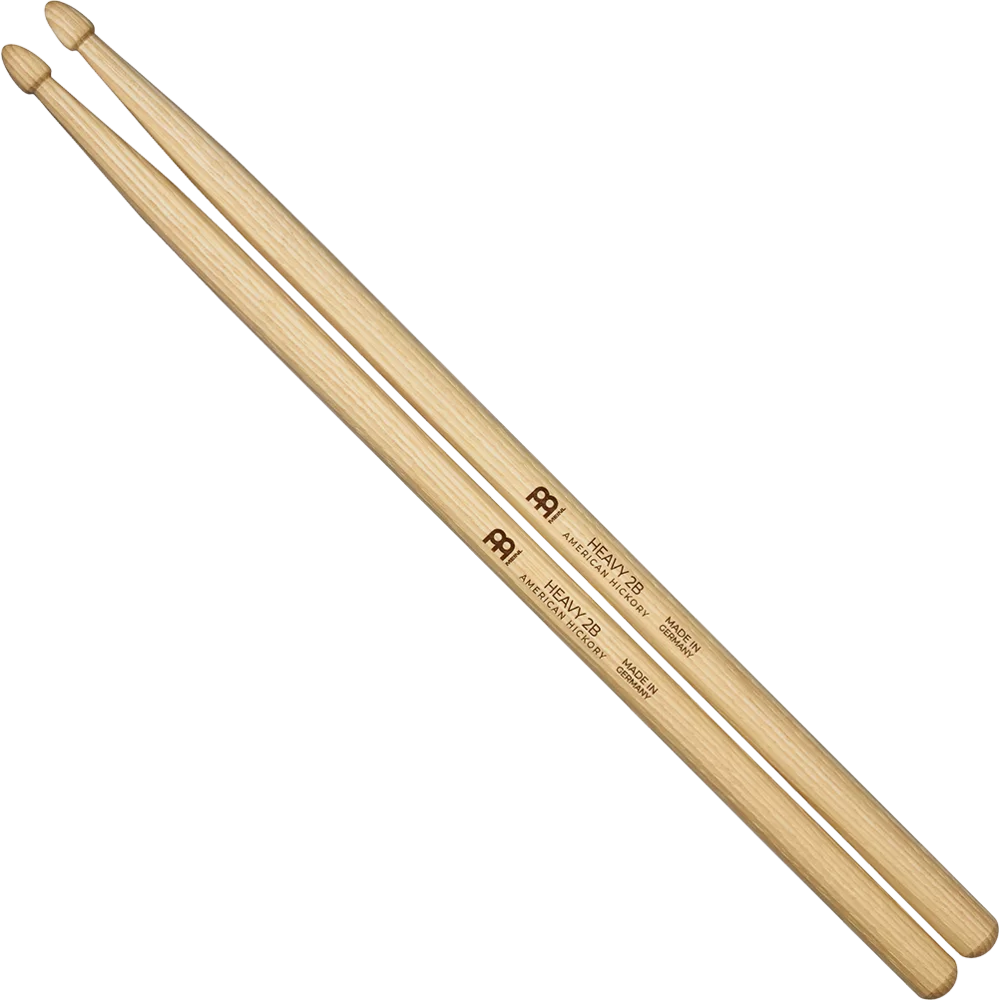 Meinl SB110 American Hickory Wood Tip Heavy 2B Drumstick - product image