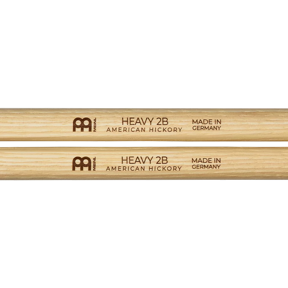 Meinl SB110 American Hickory Wood Tip Heavy 2B Drumstick - product image