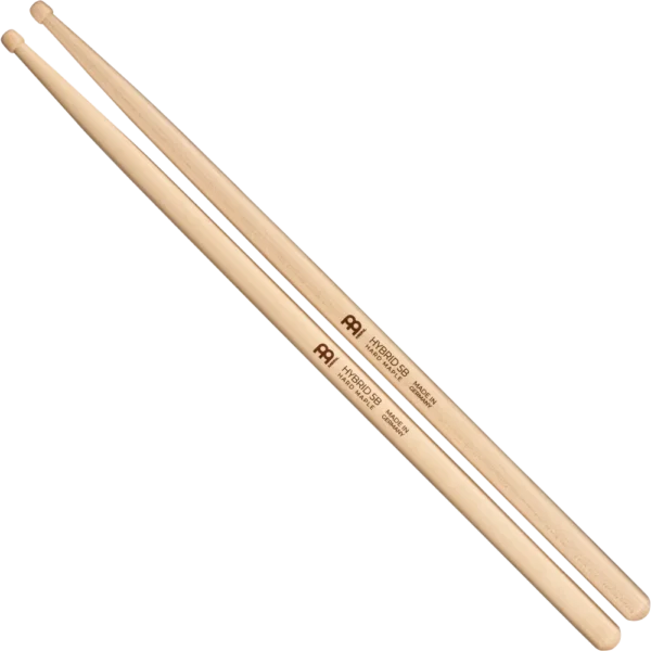 Meinl SB138 Hybrid Wood Tip Heavy 5B Drumstick - product image