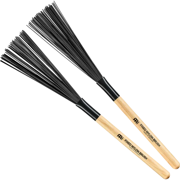 Meinl SB303 Fixed Nylon With Wooden Handle Drum Brush - product image