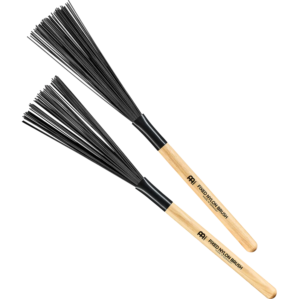 Meinl SB303 Fixed Nylon With Wooden Handle Drum Brush - product image